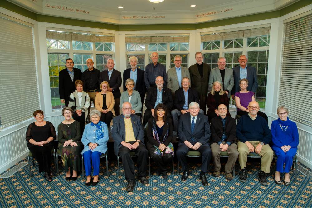 the class of 1969 with president mantella